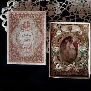 Antique Valentine in a Box